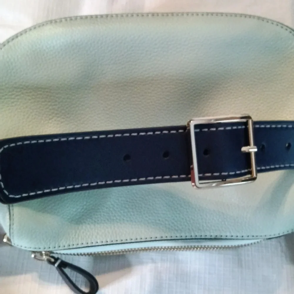Kate Spade Anyday Crossbody Blue Green Leather Purse NWT